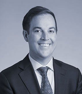 Black and White Photo of Patrick Malone