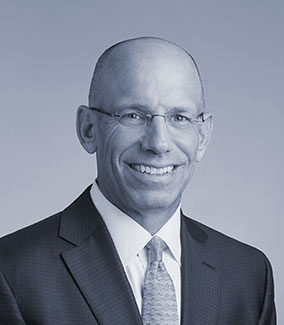 Black and White Photo of Tom Aronson