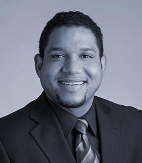 Black and White Photo of Rafael Martinez