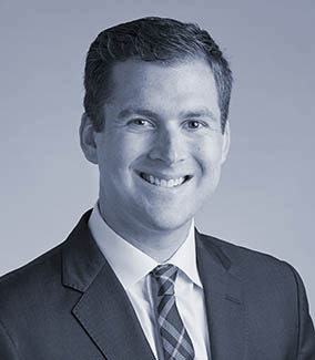 Black and White Photo of Kevin Dee
