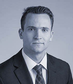 Black and White Photo of Duncan Hutchings
