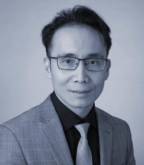 Black and White Photo of Chun Tan