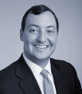 Black and White Photo of Matthew Levy