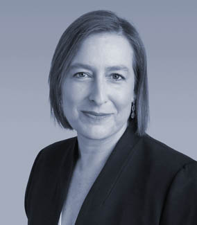 Black and White Photo of Gila Cohen