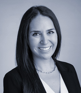Black and White Photo of Alexandra Fox