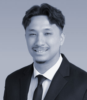 Black and White Photo of James Ngo