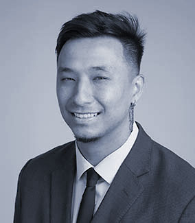 Black and White Photo of James Ngo