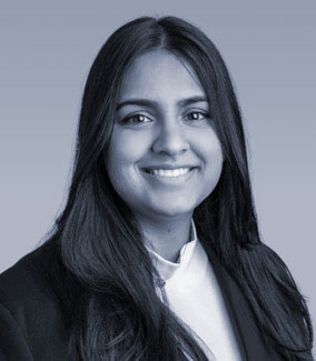 Black and White Photo of Ravneet Dhaliwal