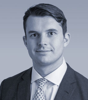 Black and White Photo of Patrick McDonough