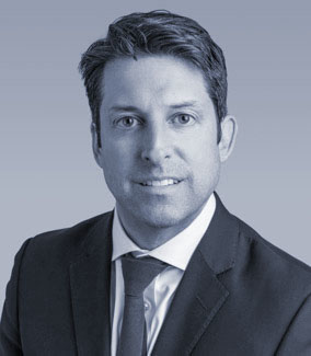 Black and White Photo of Michael Maguire