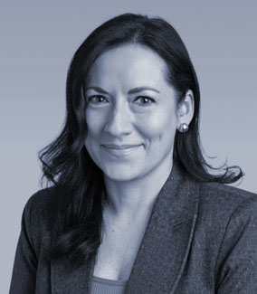 Black and White Photo of Kathy Jach