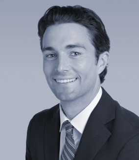 Black and White Photo of Luke Spain