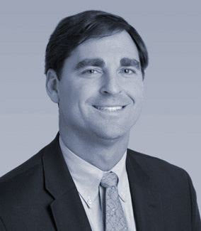 Black and White Photo of Scott Kahoe