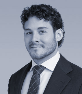 Black and White Photo of Nick Baliya