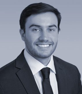 Black and White Photo of Alex Johnston