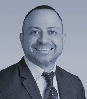 Black and White Photo of Ruben Hurtado