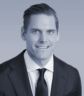 Black and White Photo of Todd Davis