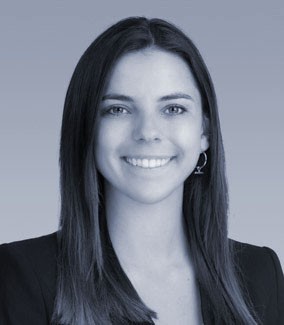 Black and White Photo of Alexandra Artes-Roy